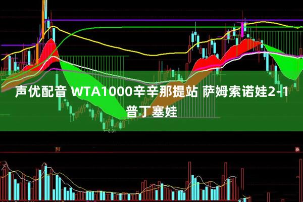 声优配音 WTA1000辛辛那提站 萨姆索诺娃2-1普丁塞娃